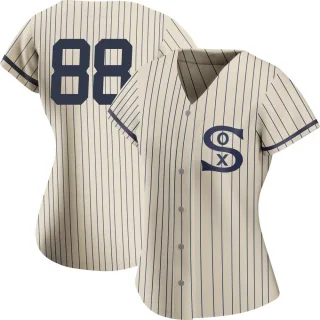 Authentic Women's Luis Robert Chicago White Sox 2021 Field of Dreams Jersey - Cream